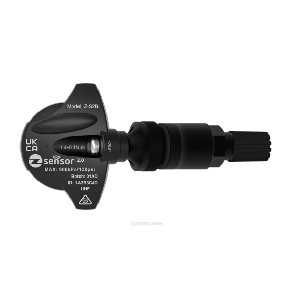 Sensor tpms de repuesto para Chrysler oe - oe p/n 68313387aa, 68193586ac frecuencia 433mhz sensor de presión de neumáticos onix JR8P1044 vástago de válvula de metal - negro