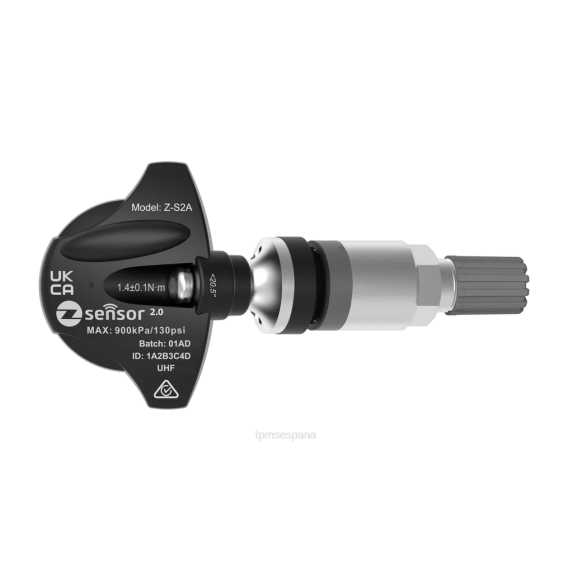Sensor tpms de repuesto mini oe-oe p/n 36106856209 frecuencia 433mhz sensor de presión de neumáticos haval h67 JR8P618 vástago de válvula de metal - plateado